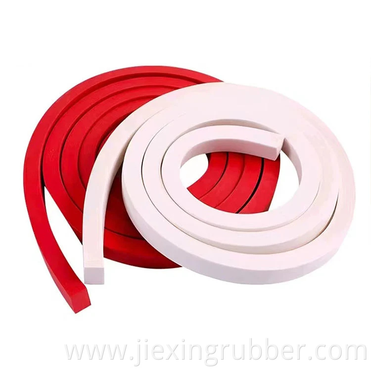 Heat Resistant Customized Silicone Rubber Foam Seal Strip